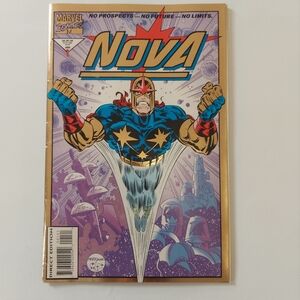 Marvel Comics Vintage 1994 Nova Issue #1 Direct Gold Edition Great Condition